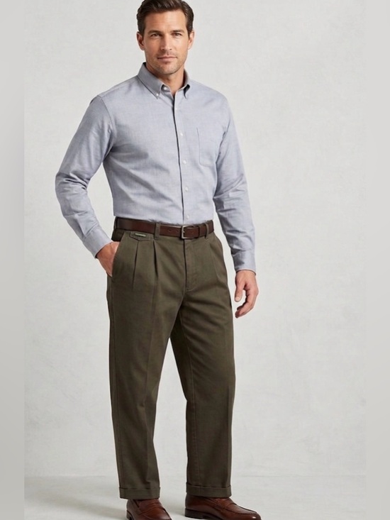 Dockers Other - Dockers Classic Fit Chinos/Khakis - Men's W34 L32 - Brown/Gray, 100% Cotton